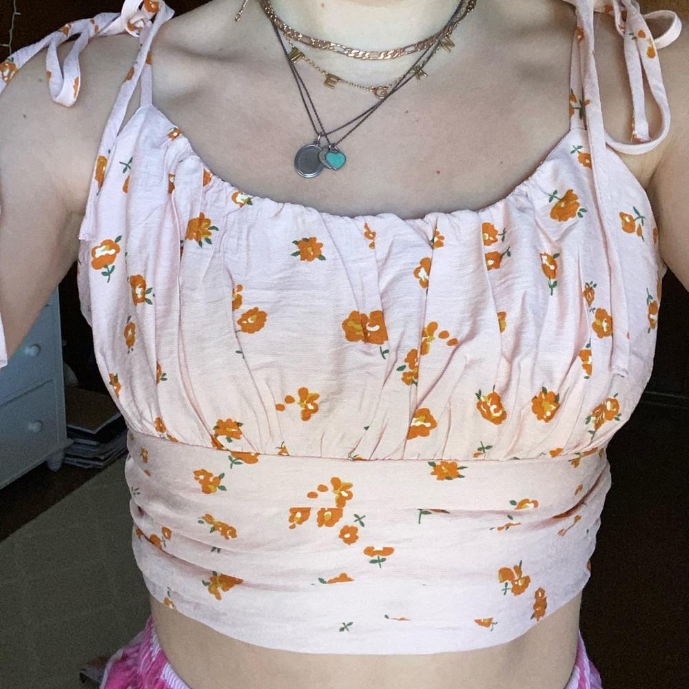 tie strap tank top
